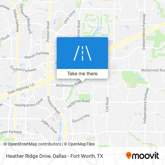 Mapa de Heather Ridge Drive