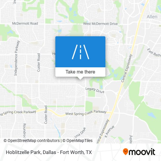 Mapa de Hoblitzelle Park