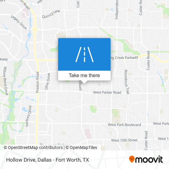 Hollow Drive map