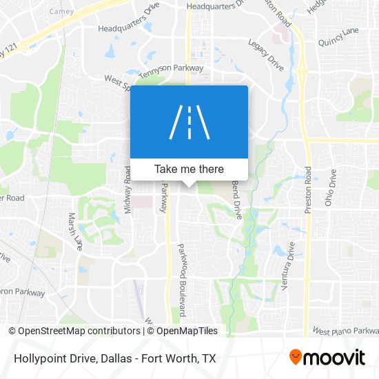 Hollypoint Drive map