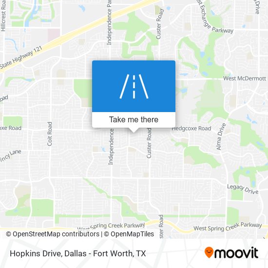 Hopkins Drive map