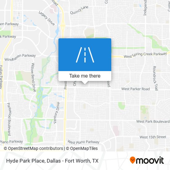 Mapa de Hyde Park Place
