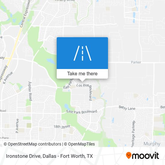 Ironstone Drive map