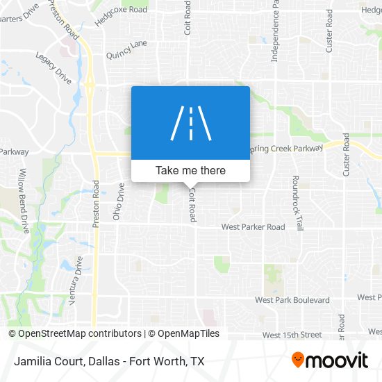 Jamilia Court map
