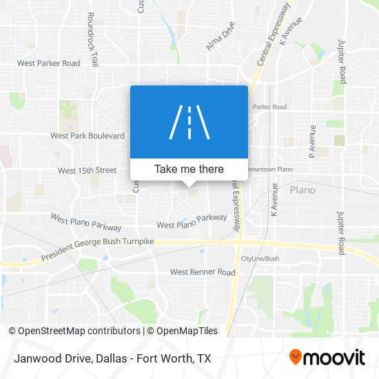 Mapa de Janwood Drive