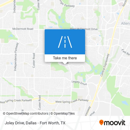 Joley Drive map