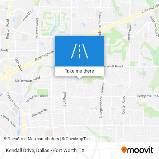 Mapa de Kendall Drive