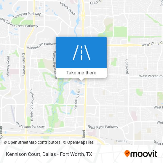 Kennison Court map