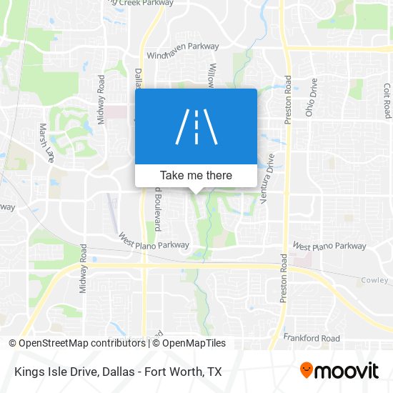 Mapa de Kings Isle Drive