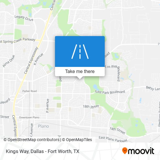 Mapa de Kings Way