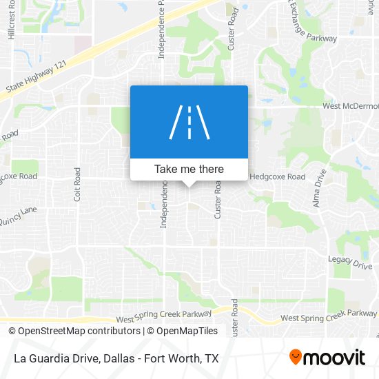 La Guardia Drive map