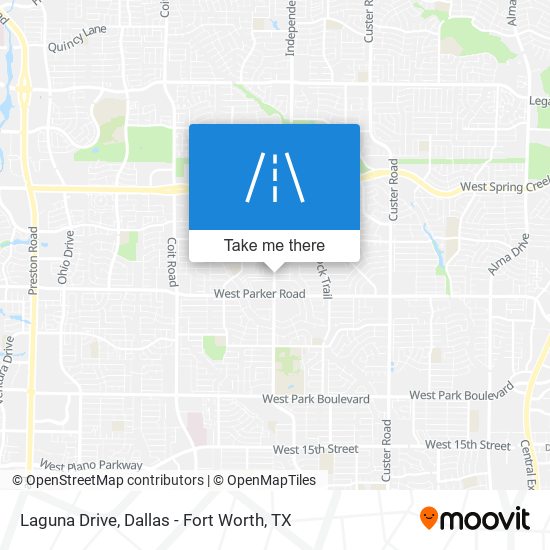 Mapa de Laguna Drive
