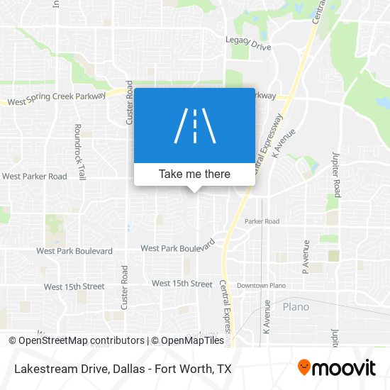 Lakestream Drive map