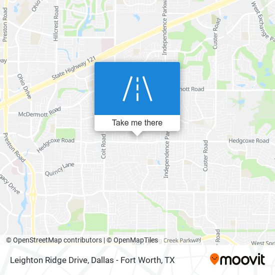 Leighton Ridge Drive map