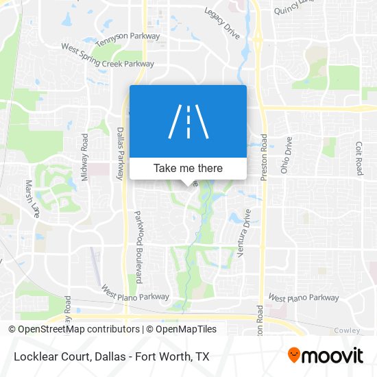 Mapa de Locklear Court