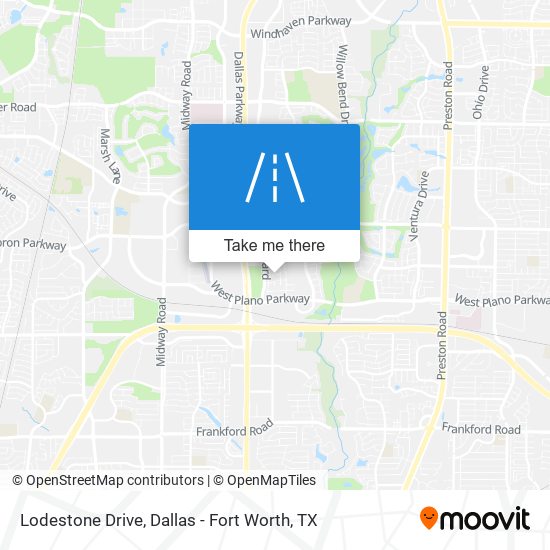 Lodestone Drive map