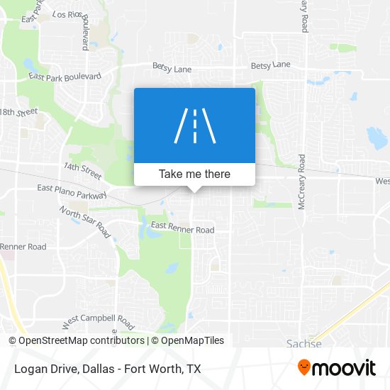 Logan Drive map