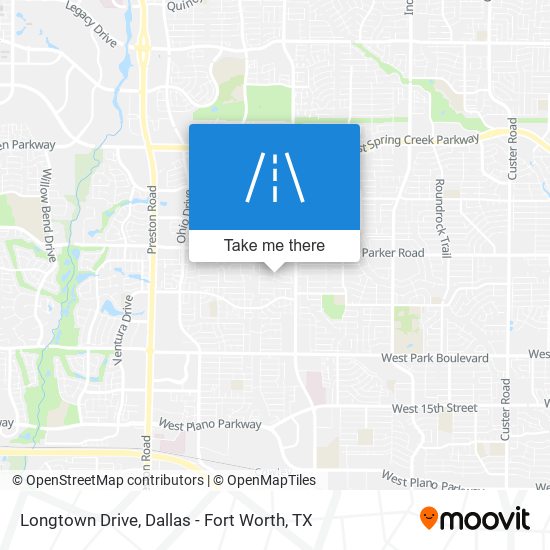 Longtown Drive map