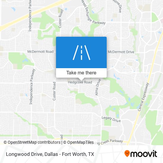 Longwood Drive map