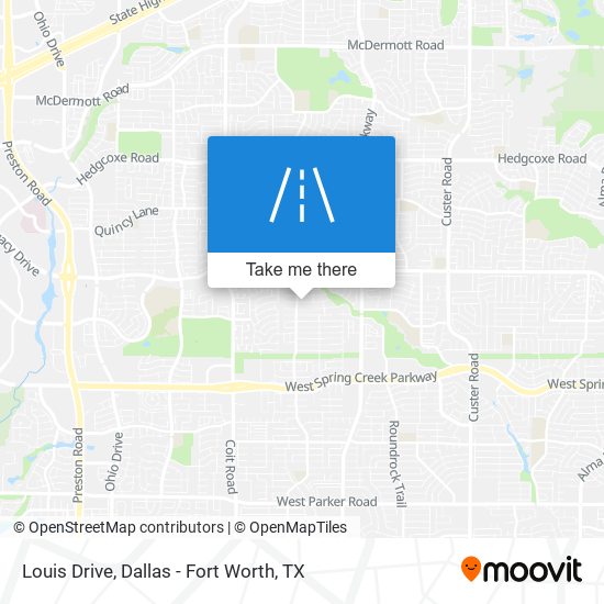 Mapa de Louis Drive