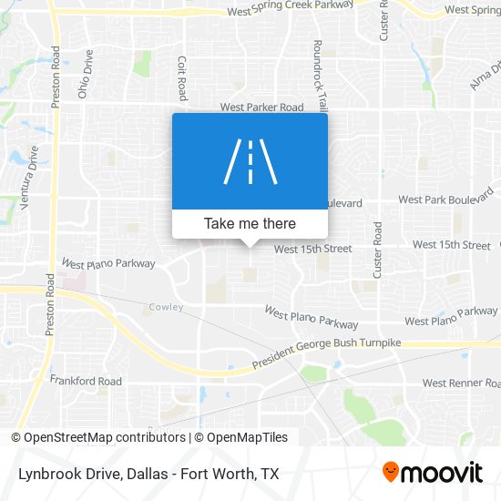 Lynbrook Drive map