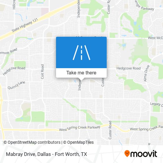 Mapa de Mabray Drive