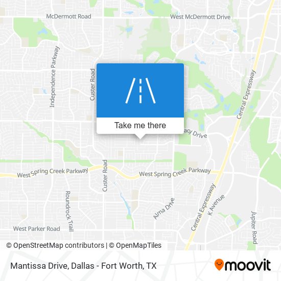 Mantissa Drive map