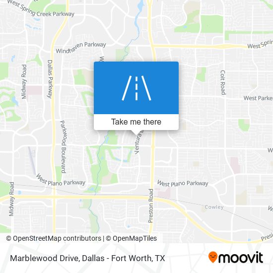 Marblewood Drive map