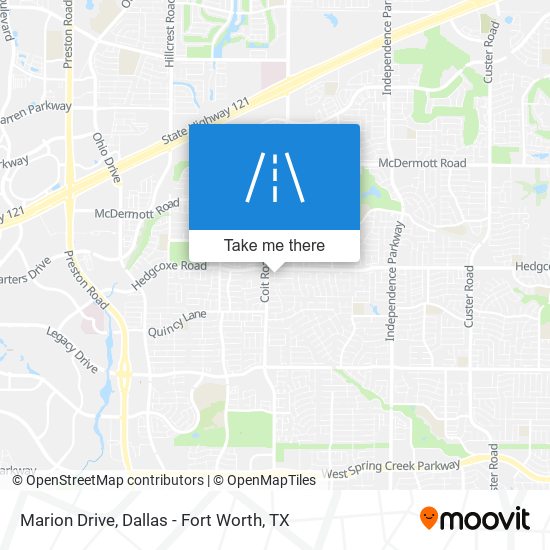 Mapa de Marion Drive