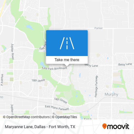 Maryanne Lane map