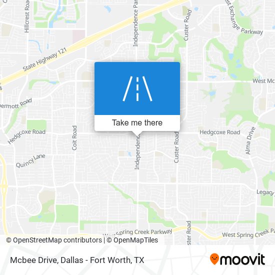 Mcbee Drive map