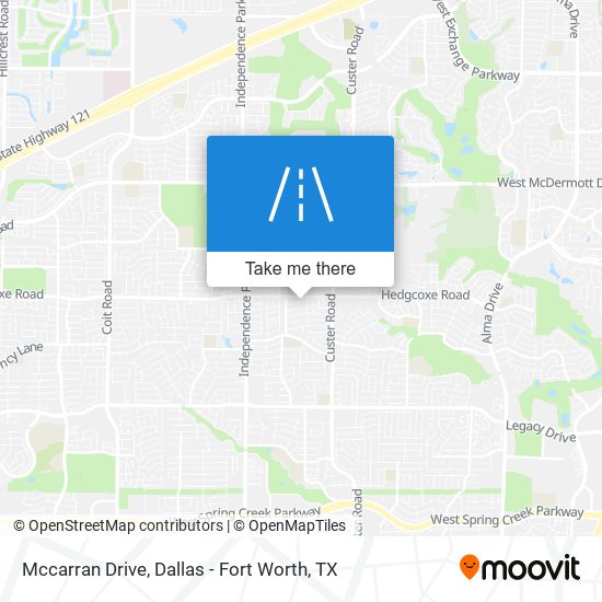 Mccarran Drive map