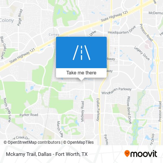Mapa de Mckamy Trail