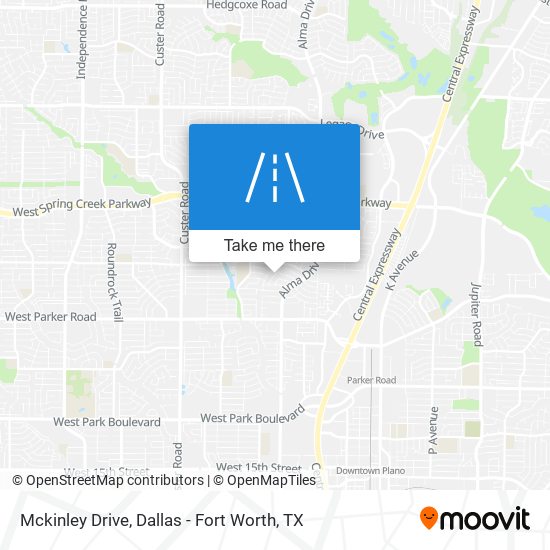 Mckinley Drive map