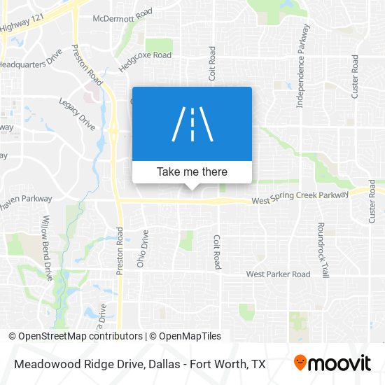 Meadowood Ridge Drive map