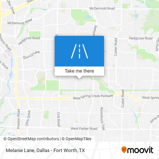Melanie Lane map