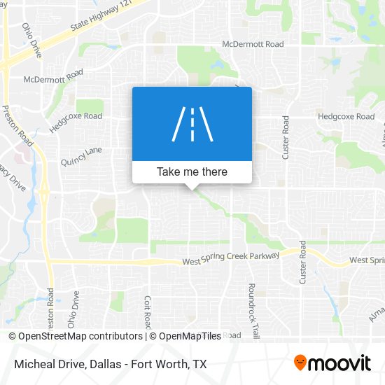Mapa de Micheal Drive
