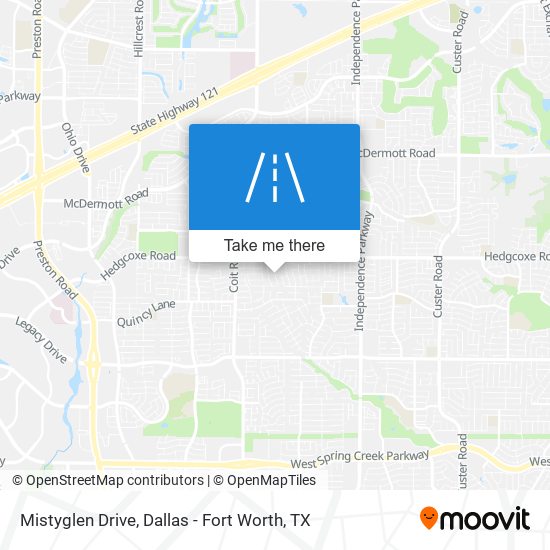 Mistyglen Drive map