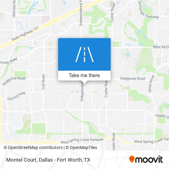 Montel Court map