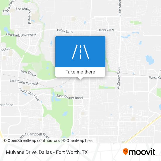 Mulvane Drive map