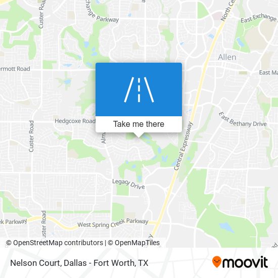 Nelson Court map