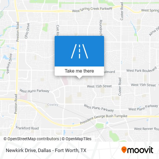 Newkirk Drive map