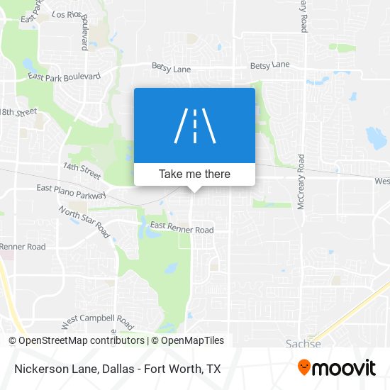 Mapa de Nickerson Lane