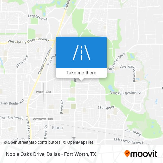 Mapa de Noble Oaks Drive
