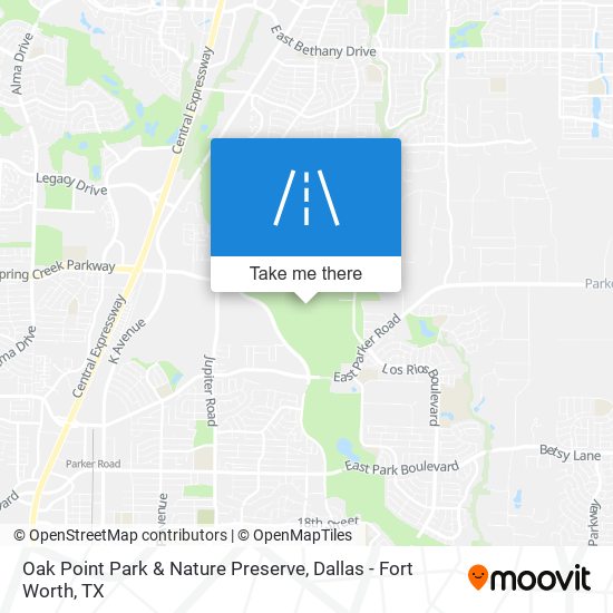 Mapa de Oak Point Park & Nature Preserve
