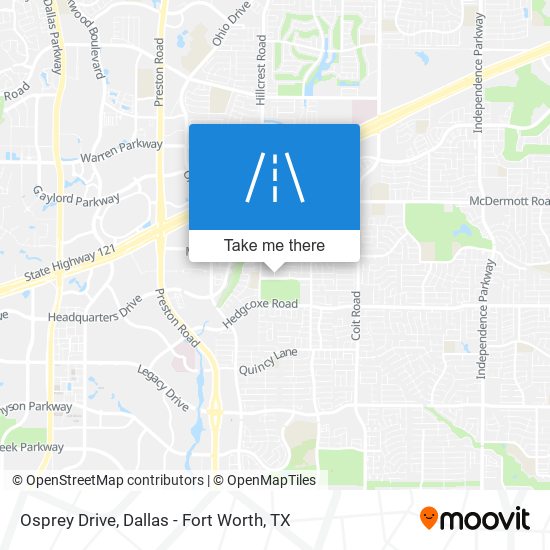 Mapa de Osprey Drive