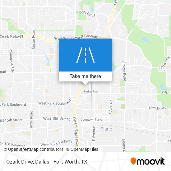 Mapa de Ozark Drive