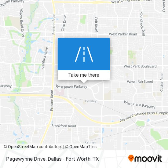 Pagewynne Drive map