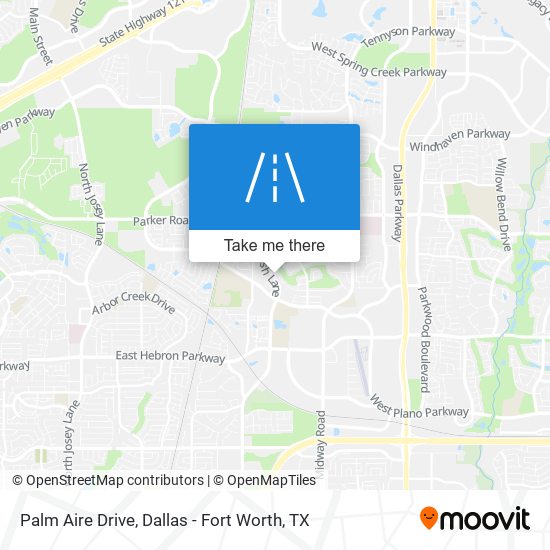 Palm Aire Drive map