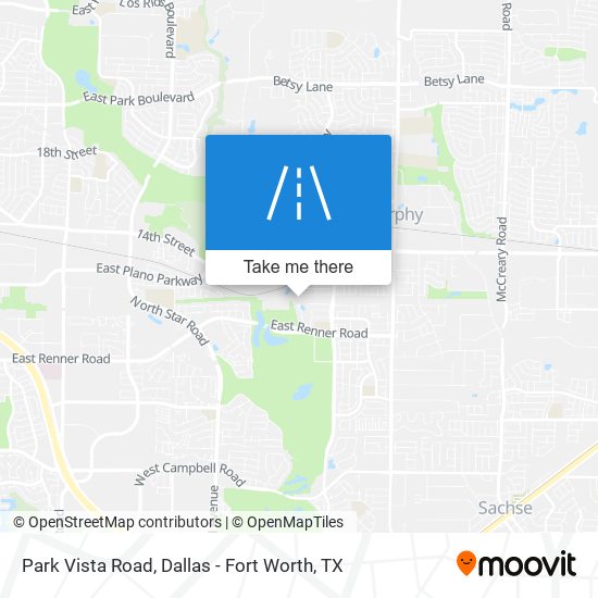 Mapa de Park Vista Road